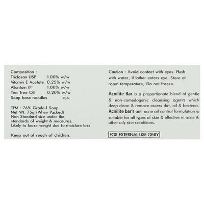 ACNILITE Bar 75gm - Acne-Acn