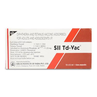 Td Vac Injection SII TD Vac Injection 1'S
