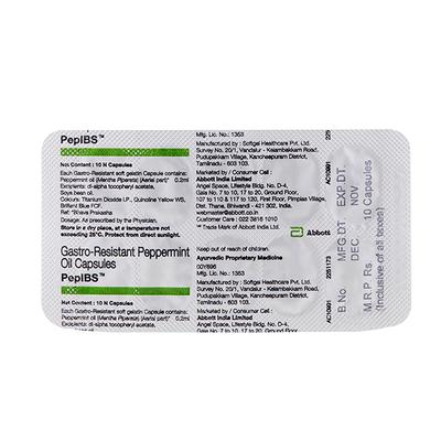 Pepibs Capsule 10'S - Indigestion