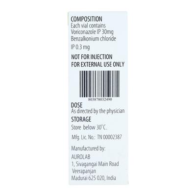 VOZOLE Eye Drops 3ml - Eye Infections-Eaa