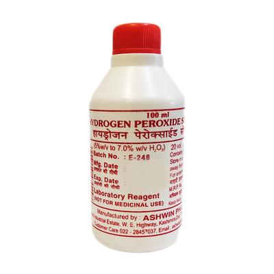 Ashwin Hydrogen Peroxide Solution 100 ml - Wound Treatments