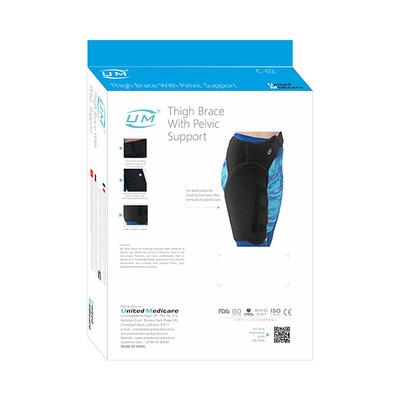 UM Thigh Brace with Pelvic Support (C02) (L) - Left - Knee/Ankle/Leg/Foot Supports