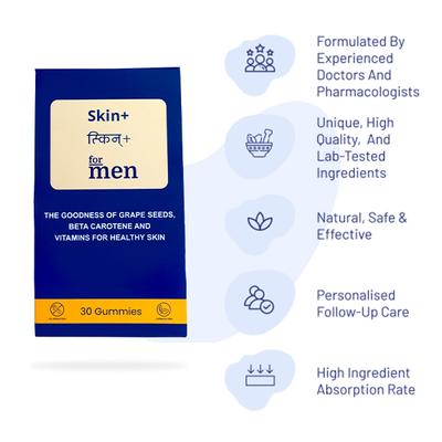 ForMen Skin+ Gummy 30's - Speciality Medicines