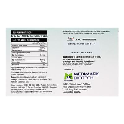 CALMARK MBZ Tablet 10's - Supplements-Vam