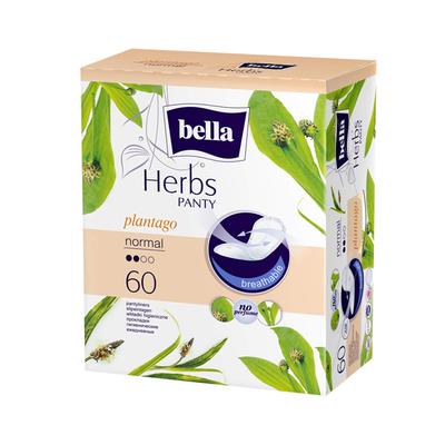 Bella Herbs Plantago Normal Pantyliners 60's - Panty Liners