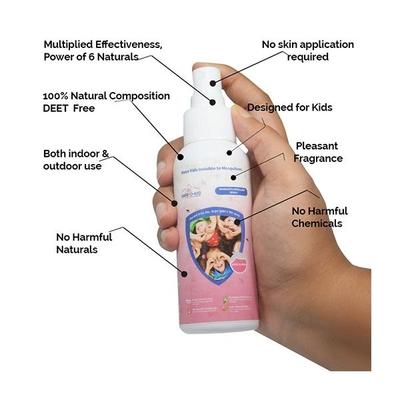 Baby Safety Inc Mosquito Repellent Herbal Spray (6 Patches) - Mosquito Repellent