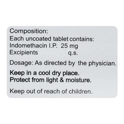 INMECIN 25mg Tablet 10's - Pain relief-Nsa
