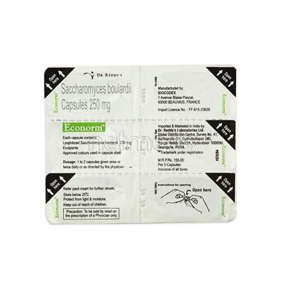 Econorm Capsule 5'S - Diarrhoea-Ant