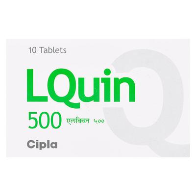 Lquin 500mg Tablet 10'S - Bacterial Infections-Qui