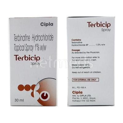 Terbicip 1% Spray 30ml - Fungal Infections-Taa