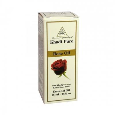 Khadi Pure Herbal Essential Oil - Rose 15 ml - Essential Oils