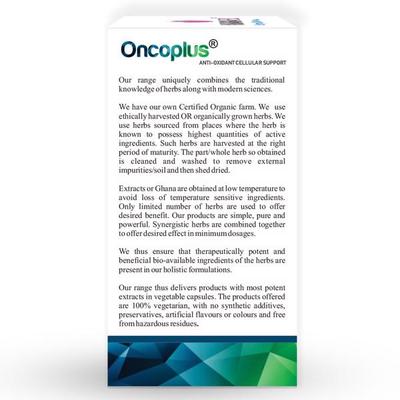 NisargaHerbs Oncoplus Veggie cap 60's - Speciality Medicines