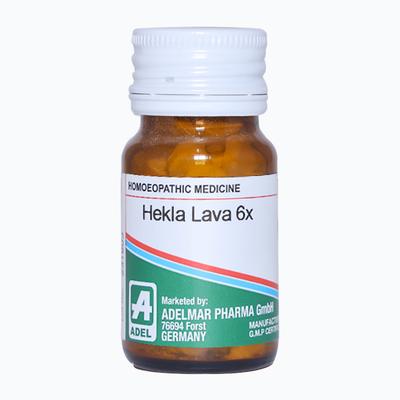 Adel Hekla Lava 6X (4 grain) Tablet 20 gm - Bio-Chemic