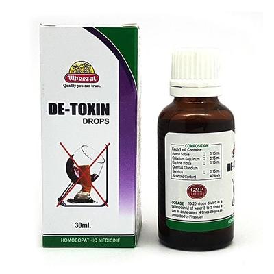 Wheezal De-Toxin Drops 30 ml - Homeopathic Drops