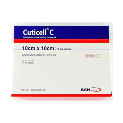 BSN Cuticell C Dressing Gauze (10 cm x 10 cm) 10's - Bandages & Dressings