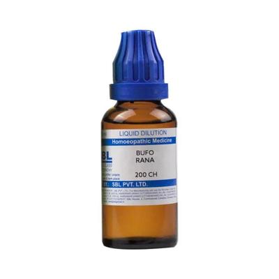 SBL Bufo Rana 200 Liquid 30 ml - Dilutions