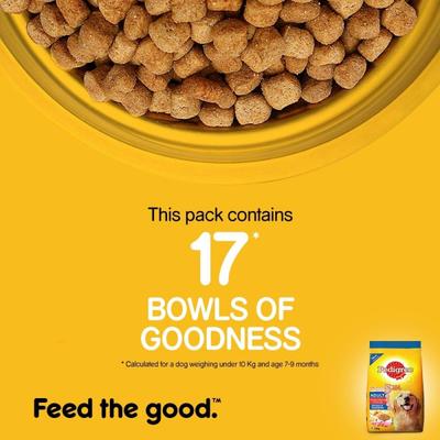 Pedigree Adult Chicken & Vegetables 1200 gm - Petfood