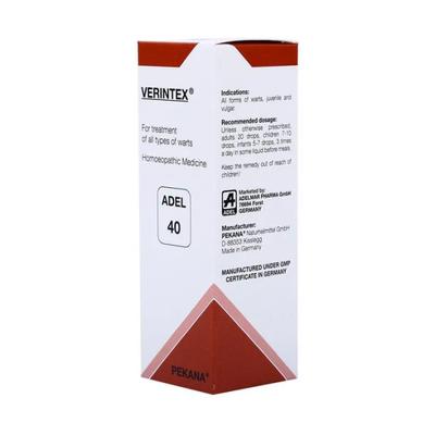 Adel 40+86 Verintex Drops (2x25 ml + 20 ml) - Homeopathic Drops