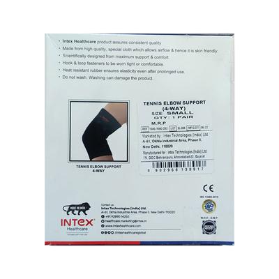 Intex Tennis Elbow 4 Way (One Pair) (L) - Abdomen/Neck/Arm/Elbow Supports