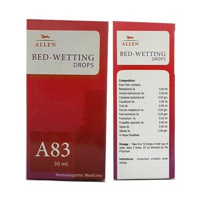 Allen A83 Bed-Wetting Drops 30 ml - Homeopathic Drops