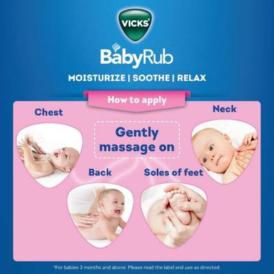 Vicks Baby Rub 25 ml - Balms & Rubs
