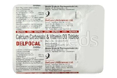 Delpocal Tablet 10'S - Supplements-Cal