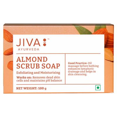 Jiva Ayurveda Bathing Soap - Almond 100 gm - Soaps