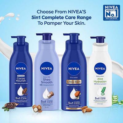 Nivea Cocoa Nourish Oil in Lotion for Very Dry Skin 400 ml - Lotions & Creams