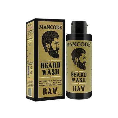 Mancode Beard Wash Gel - Raw 100 ml - Beard Wash