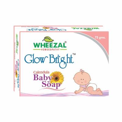 Wheezal Glow Bright Calendula Baby Soap 75 gm - Personal Care(Homeopathy)