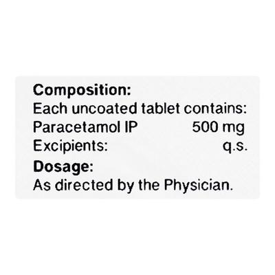 ULTRAMOL RF 500 Tablet 10's - Fever-Ana