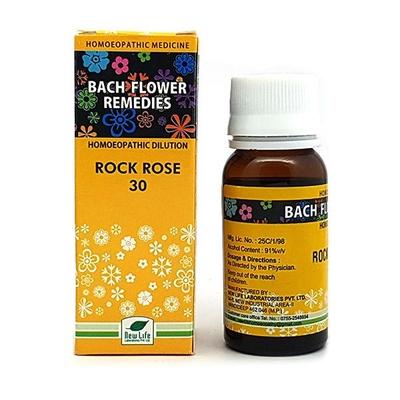 New Life Bach Flower Rock Rose 30 Liquid 30 ml - Dilutions