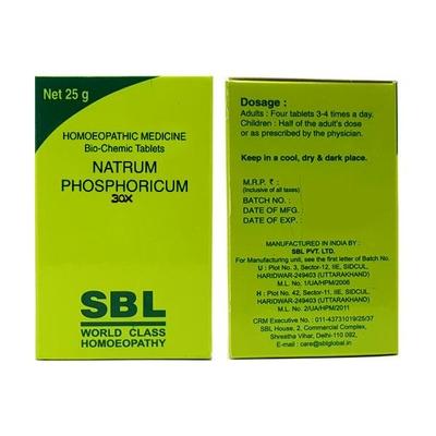 SBL Ferrum Phosphoricum 30X Tablet 25 gm - Bio-Chemic
