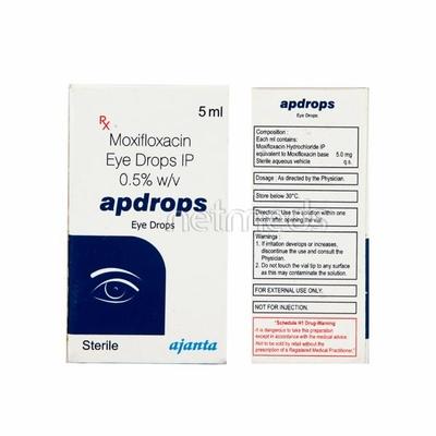 Apdrops Eye Drops 5ml - Eye Infections-Eaa