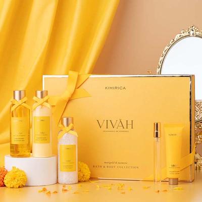 Kimirica Vivah Experience Wedding Gift Set for Couple, Perfect for Wedding & Anniversary 1's - Bath Kits & Sets