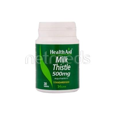 Healthaid Milk Thistle 500Mg (Equivalent) Tablet 30'S - Vital Health