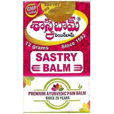 Sastry Balm 12 gm - Pain Relief (Ayush)