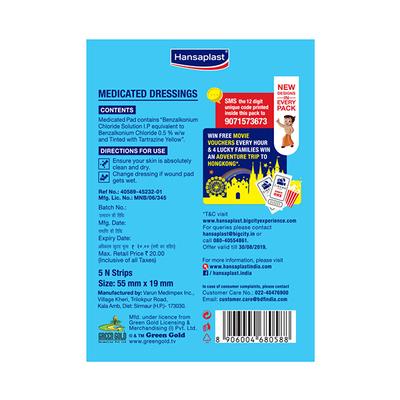 Hansaplast Chotta Bheem Bandage 5's - Bandages & Dressings