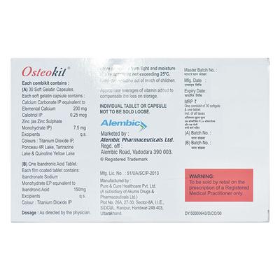 Osteokit Capsule 31'S - Supplements-Vam