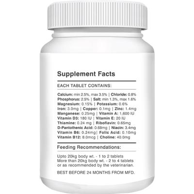 Drools Absolute Vitamin Tablet- Dog Supplement 110's - Petfood