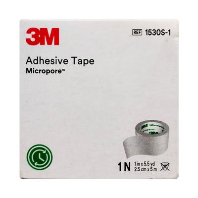 3M Micropore Adhesive Tape (2.5 cm x 5 m) (1530S-1) 1's - Bandages & Dressings