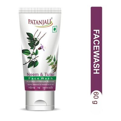 Patanjali Saundarya Face Wash - Neem Tulsi 60 gm - Face Wash & Cleansers