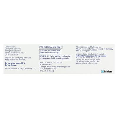 Elidel 1% Cream 10gm - Atopic Dermatitis(Eczema)-Oth
