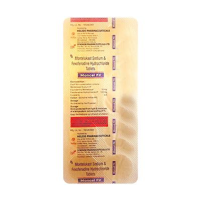 MONCEL FX Tablet 10's - Allergies-Ant