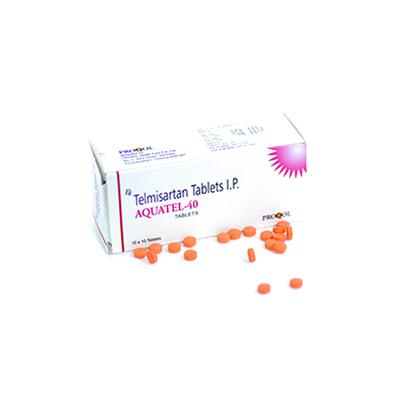 AQUATEL 40mg Tablet 10's - Hypertension-Ang