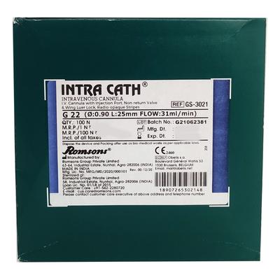 Romsons Intra Cath (22G) (GS-3021) - Surgical Instruments