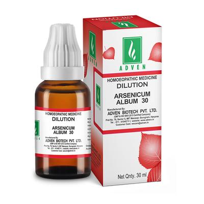 Adven Dilution Arsenicum Album 30 Liquid 30 ml - Dilutions