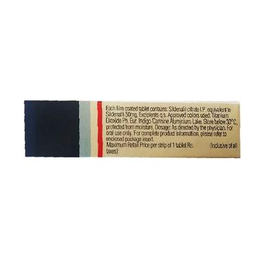Viagra 50mg Tablet 1'S - Impotence/Erectile Dysfunction (Ed)