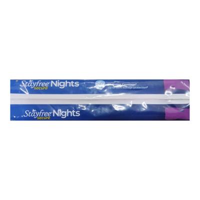 Stayfree Secure Nights Cotton Comfort XXL Pads 6's - Sanitary Napkins