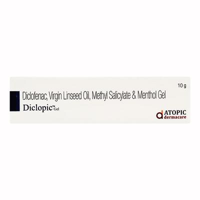 DICLOPIC Gel 10gm - Pain relief-Nsa